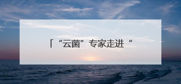 “云菌”专家走进“彩云英才荟”解读“一朵蘑菇”的产业未来
