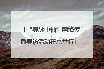 “寻脉中轴”网络传播寻访活动在京举行