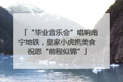 “毕业音乐会”唱响南宁地铁，皇家小虎携美食祝愿“前程似锦”