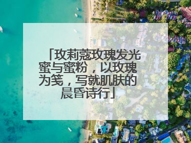玫莉蔻玫瑰发光蜜与蜜粉，以玫瑰为笺，写就肌肤的晨昏诗行