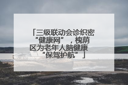 三级联动会诊织密 “健康网”，槐荫区为老年人脑健康 “保驾护航”