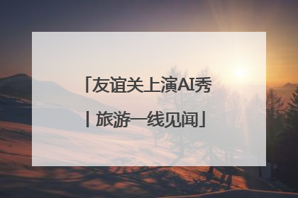 友谊关上演AI秀丨旅游一线见闻