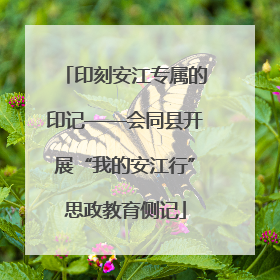 印刻安江专属的印记——会同县开展“我的安江行”思政教育侧记