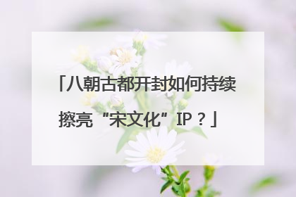 八朝古都开封如何持续擦亮“宋文化”IP？