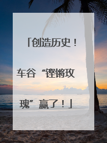 创造历史！车谷“铿锵玫瑰”赢了！