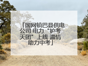 国网镇巴县供电公司 电力“护考天团”上线 温情助力中考
