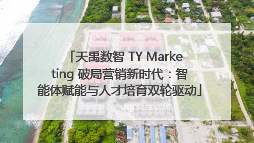 天禹数智 TY Marketing 破局营销新时代：智能体赋能与人才培育双轮驱动