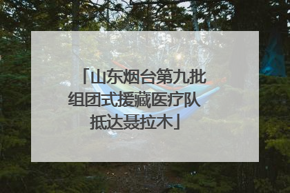 山东烟台第九批组团式援藏医疗队抵达聂拉木