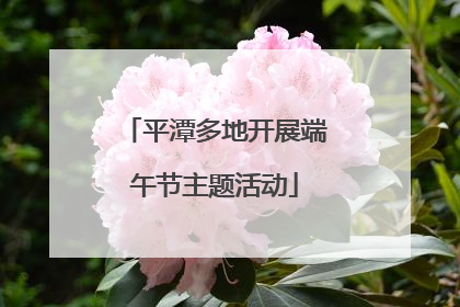 平潭多地开展端午节主题活动