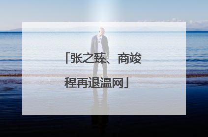 张之臻、商竣程再退温网
