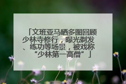 文班亚马晒多图回顾少林寺修行，曝光剃发、练功等场景，被戏称“少林第一高僧”