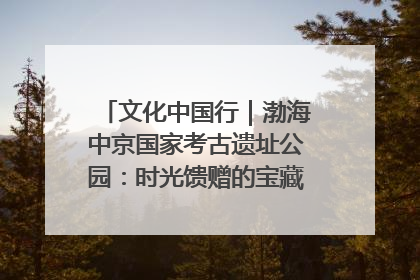文化中国行｜渤海中京国家考古遗址公园：时光馈赠的宝藏 历史凝固的诗篇