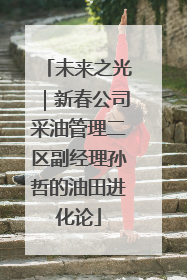 未来之光｜新春公司采油管理二区副经理孙哲的油田进化论
