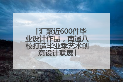 汇聚近600件毕业设计作品，南通八校打造毕业季艺术创意设计联展