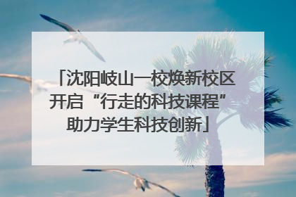 沈阳岐山一校焕新校区开启“行走的科技课程”助力学生科技创新