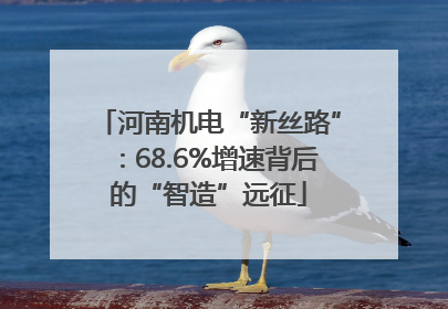 河南机电“新丝路”：68.6%增速背后的“智造”远征