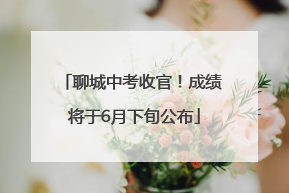 聊城中考收官！成绩将于6月下旬公布