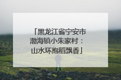 黑龙江省宁安市渤海镇小朱家村：山水环抱稻飘香
