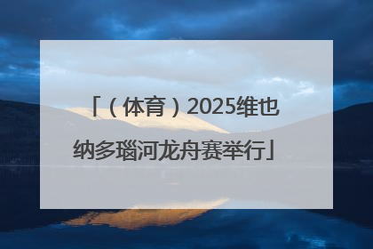 （体育）2025维也纳多瑙河龙舟赛举行