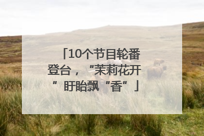 10个节目轮番登台，“茉莉花开”盱眙飘“香”