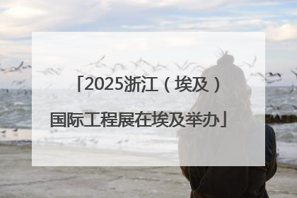 2025浙江（埃及）国际工程展在埃及举办
