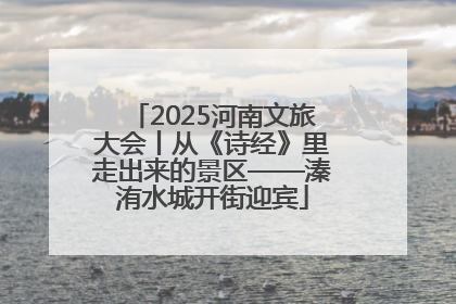 2025河南文旅大会丨从《诗经》里走出来的景区——溱洧水城开街迎宾