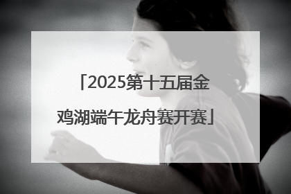 2025第十五届金鸡湖端午龙舟赛开赛