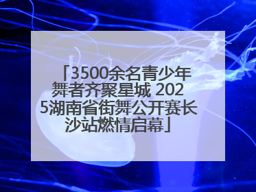 3500余名青少年舞者齐聚星城 2025湖南省街舞公开赛长沙站燃情启幕