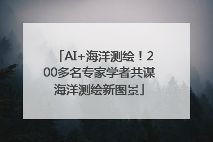 AI+海洋测绘！200多名专家学者共谋海洋测绘新图景